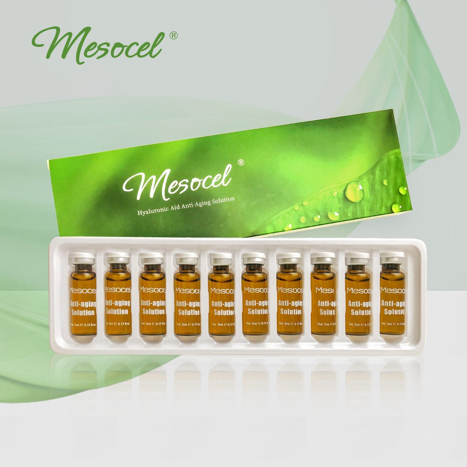 Mesocel Hyaluronic Acid Anti-Aging Solution Mesotherapy Injection
