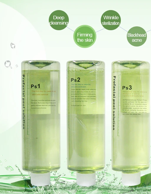 Highly Concentrated Korean Skincare: Profacial peel Solution [Set of 3]