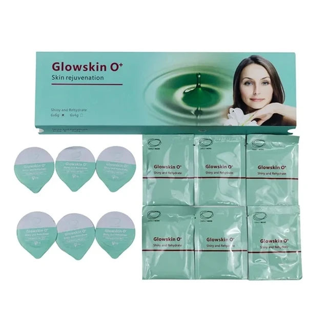 Glowskin O+ Skin Rejuvenation for Shine and Rehydration Kit CO2 Oxygen Small Bubble Capsules for Skin Care Machine
