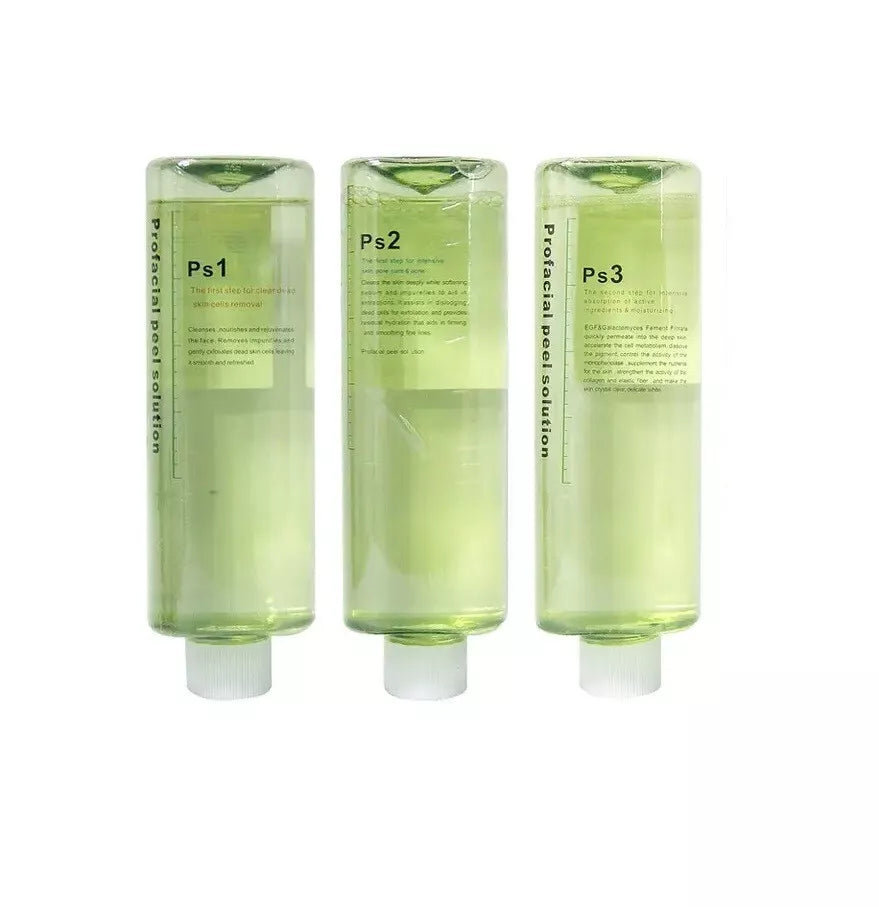 Highly Concentrated Korean Skincare: Profacial peel Solution [Set of 3]